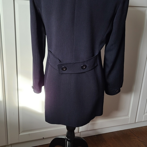 Navy Pea Style Coat - Picture 13 of 15